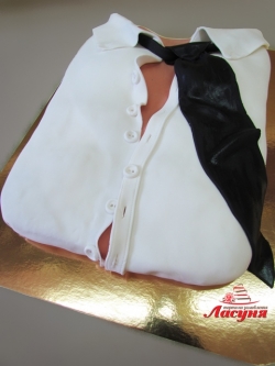 #в220 (8) торт на девичник мужская рубаха